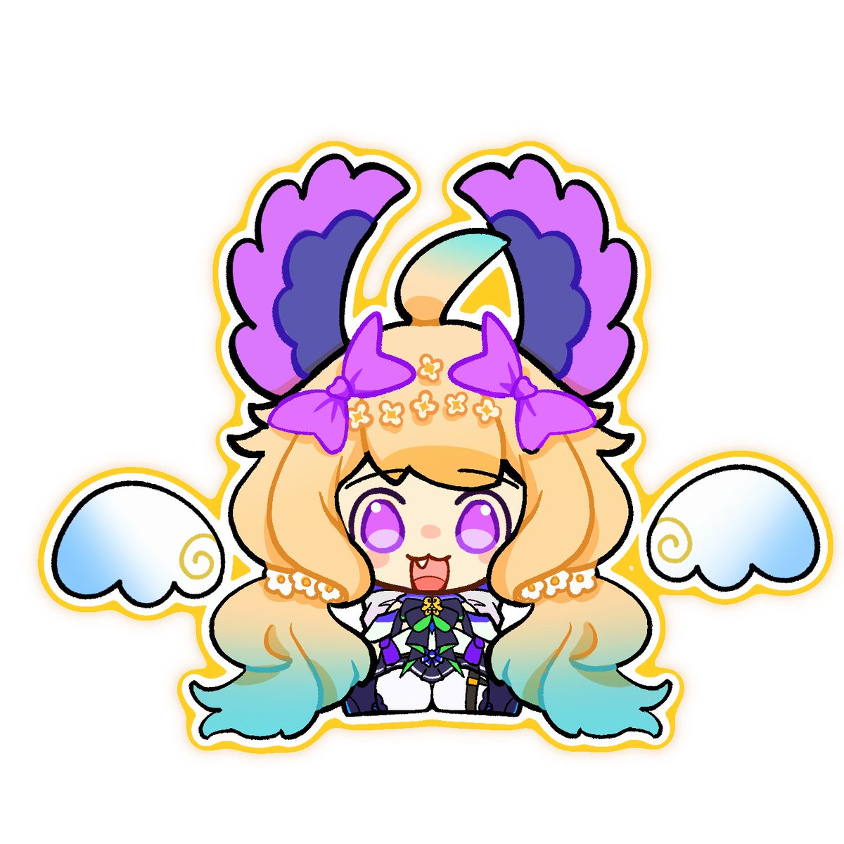 Airseven_Vol's tweet photo. 草，突然想起来
#エナーアート  #Palouette #fanart https://t.co/DQ6vBUwc6l