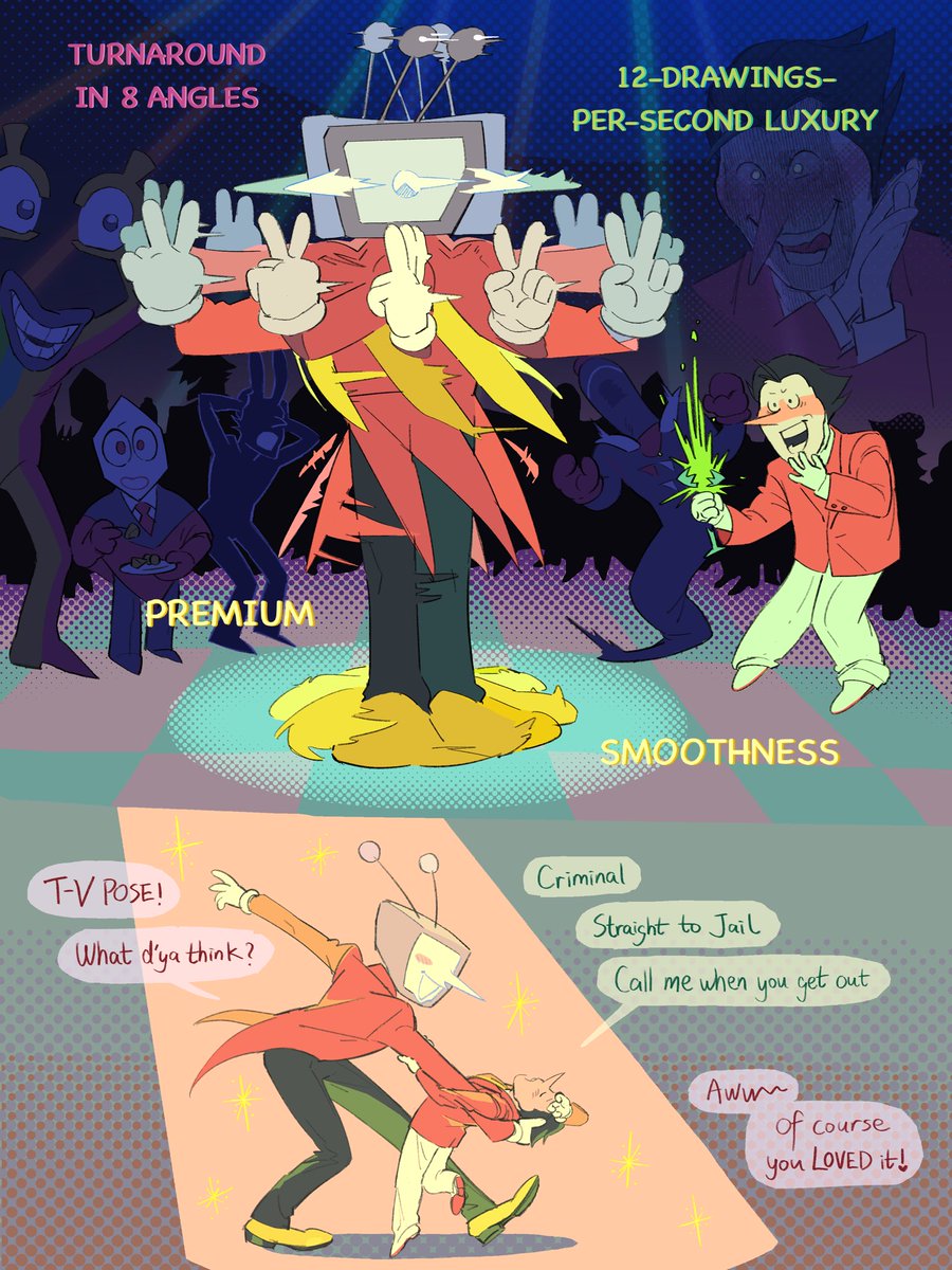 What if Spamton considers T-V pose hot? What then?
#spamtenna