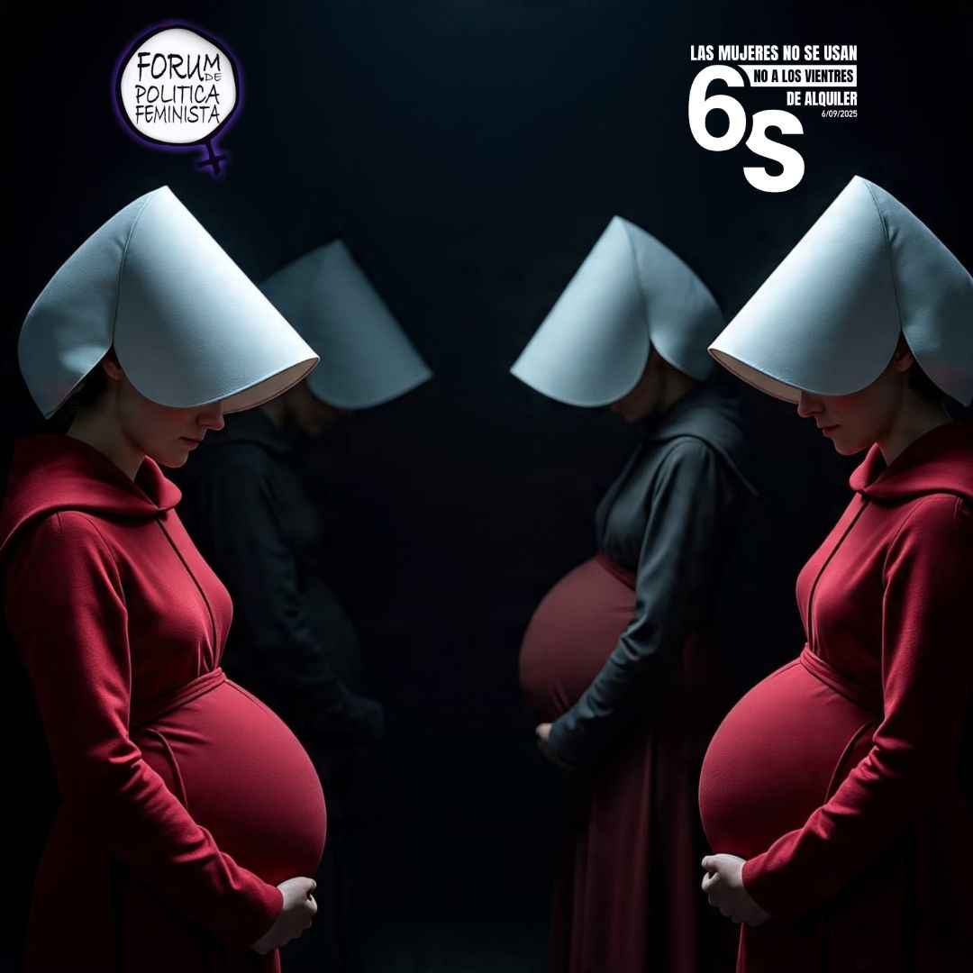 Cosificar y deshumanizar a las mujeres,mercantilizar a sus criaturas es lo q quieren hacer olvidar,quiénes mediante pago,deciden por contrato, d un embarazo, parto y d la legítima filiación materno filial
#LasMujeresNoSeUsan 
#NoALosVientresDeAlquiler 
#6SMadrid 
#NoSomosVasijas