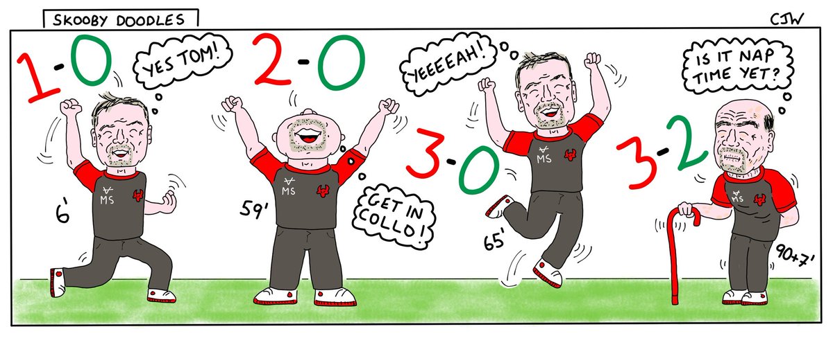 I think this cartoon may speak for everybody yesterday? 😮‍💨🔴⚪️