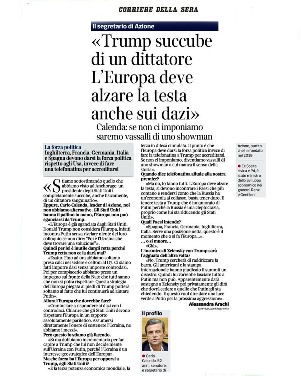 Carlo Calenda tweet media