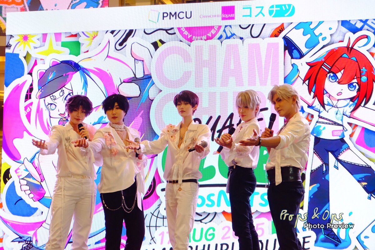 PropsOps's tweet image. ✨ SHINTA เกสต์คอสเพลย์และผองเพื่อนในงาน CHAMCHURISQUARECLUB x CosNatsu ณ จามจุรีสแควร์
 #cosplay #คอสเพลย์ #propsops #CosNatsu #ChamchurisquareCLUBxCosNatsu