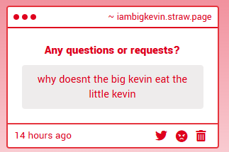 Why would I.. do that?