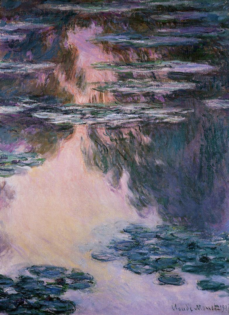 Water Lilies - 1907 #artbots #monet