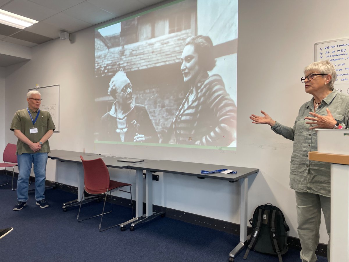 Dr Margaret Hunt, at the DLSS Convention:  "I am probably the most interfering playwright in London" - DLS &amp; her long collaboration with Frank Napier and Norah Lambourne. The Society commemorates Norah with the Norah Lambourne Design Award in conjunction with <a href="/ROH_London/">RoyalOperaHouse </a>