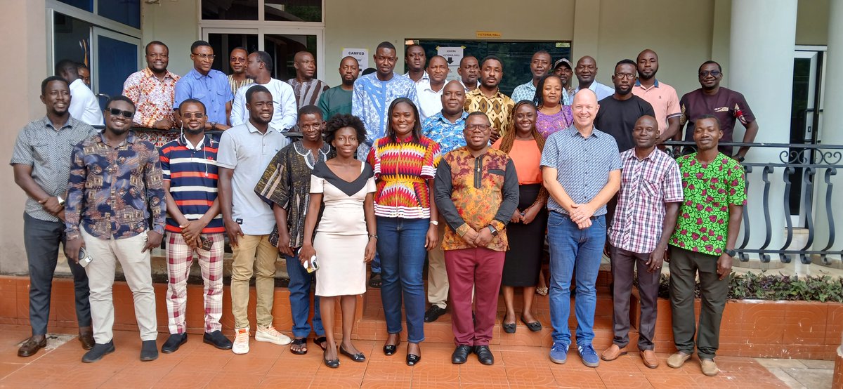 In Accra and Tamale, IWMI Ghana trained stakeholders on the Small Reservoirs Dashboard, covering 2000+ reservoirs in Northern Ghana. 

Skills gained: monitor water, track changes, assess aquaculture potential
Next? Refine &amp; expand its impact. 

🌍 Explore: apps.iwmi.org/SmallReservoirs