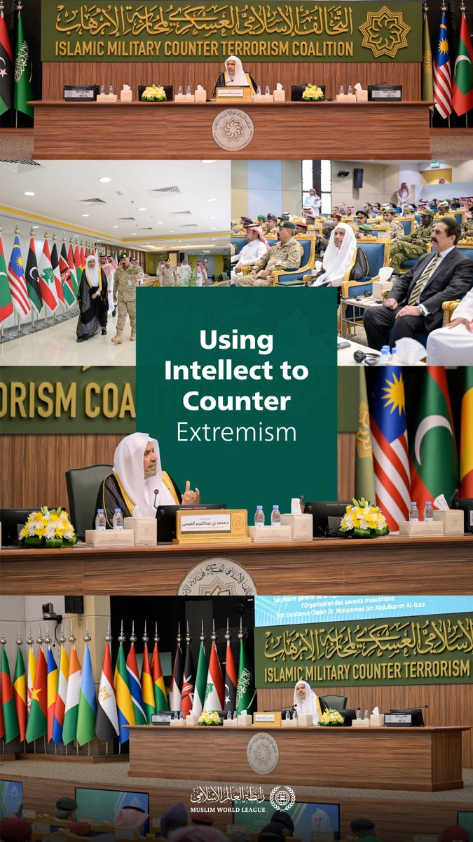Muslim World League (@mwlorg_en) on Twitter photo At the invitation of the Islamic Military Counter Terrorism Coalition <a href="/imctc_en/">IMCTC</a>, H.E. Sheikh Dr. #MohammedAlissa <a href="/MhmdAlissa/">Mohammed Al-Issa محمد العيسى</a>, Secretary General of the Muslim World League (MWL) and Chairman of the Organization of Muslim Scholars, visited the Coalition’s headquarters in Riyadh, At the invitation of the Islamic Military Counter Terrorism Coalition <a href="/imctc_en/">IMCTC</a>, H.E. Sheikh Dr. #MohammedAlissa <a href="/MhmdAlissa/">Mohammed Al-Issa محمد العيسى</a>, Secretary General of the Muslim World League (MWL) and Chairman of the Organization of Muslim Scholars, visited the Coalition’s headquarters in Riyadh,