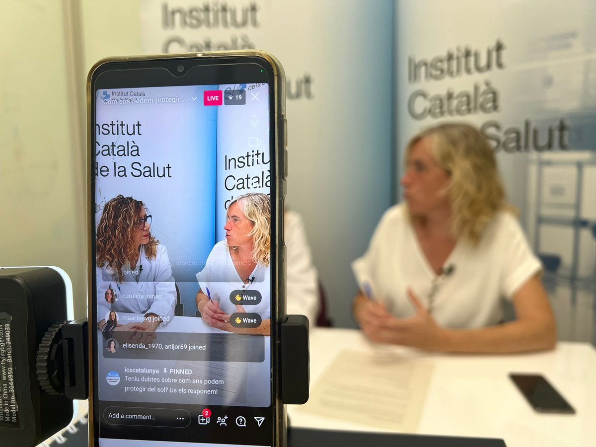 🌞 Aquest estiu protegeix-te del sol! Rosa Senan, metgessa de família del #CAPElClot va compartir alguns dels consells clau per protegir la nostra pell dels efectes negatius del sol!

📹 Recupera el vídeo a: ics.gencat.cat/ca/Professiona…