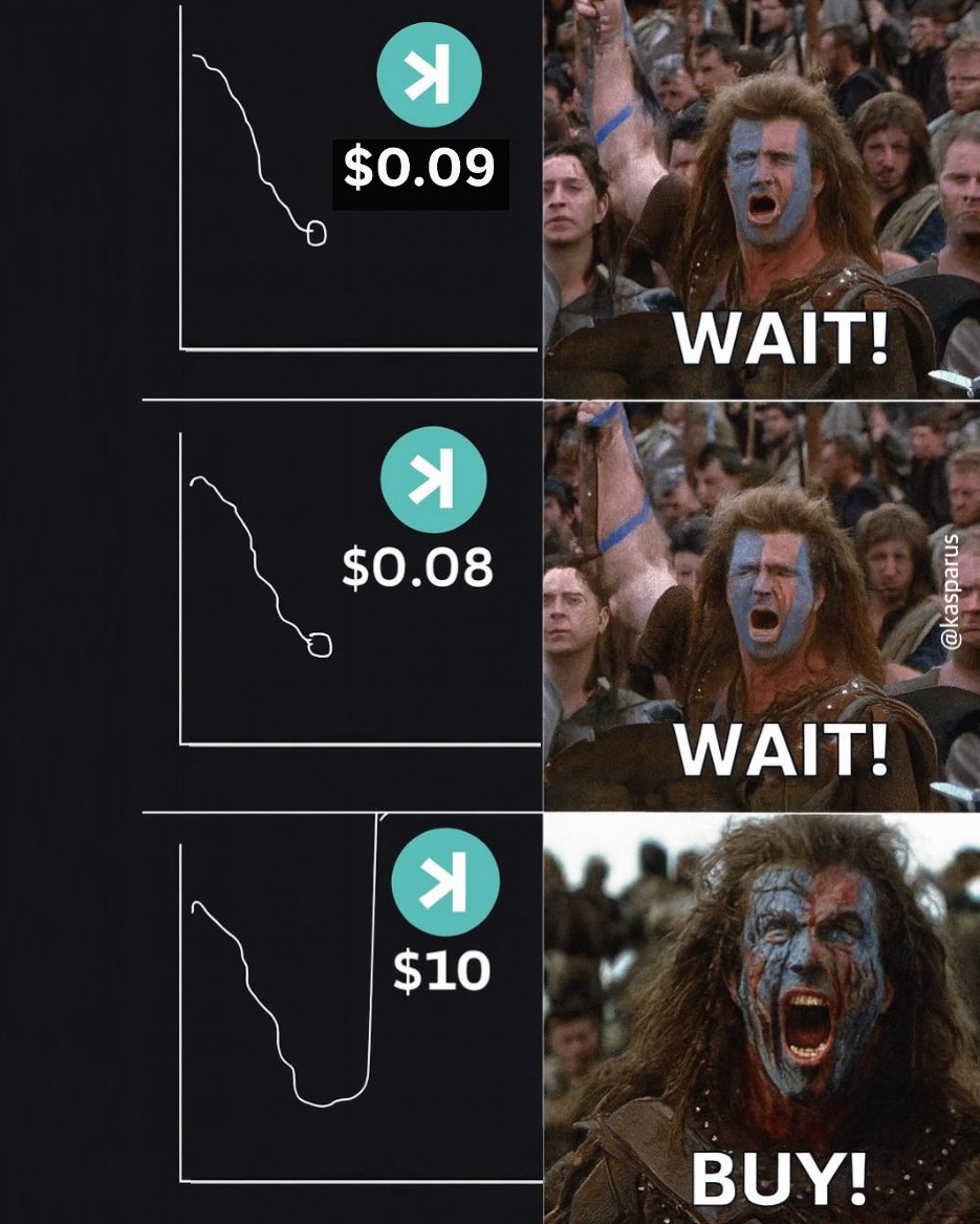 Kasparus1's tweet photo. Same thing every time 😂

$KAS #Kaspa https://t.co/rOYAAS5tZv