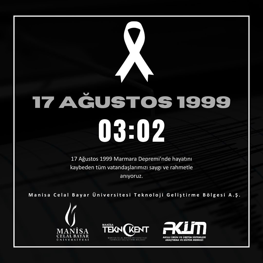 17 Ağustos 1999 Marmara Depremi’nde hayatını kaybeden tüm vatandaşlarımızı saygı ve rahmetle anıyoruz.

#17ağustos1999
#marmaradepremi