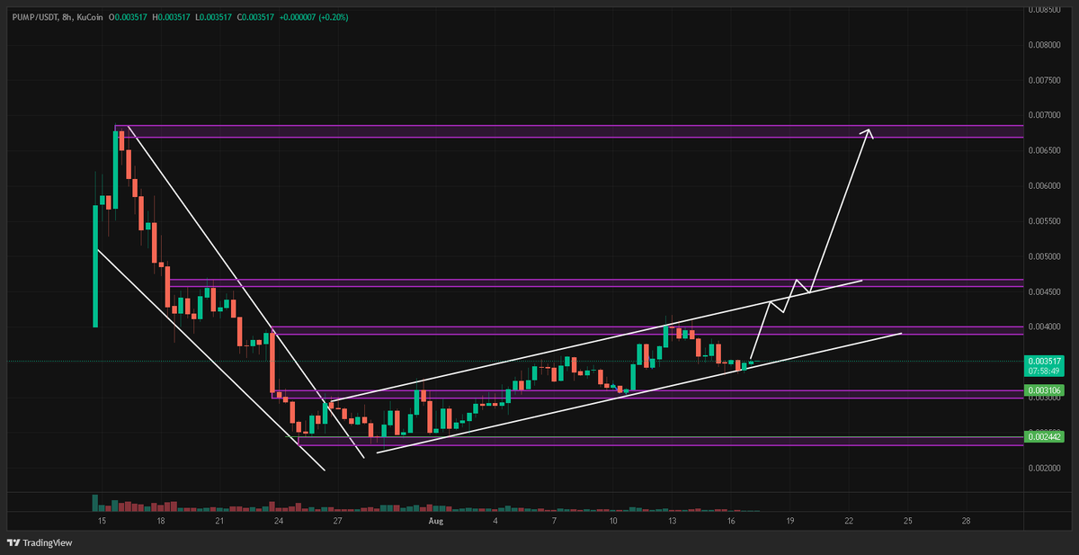 DrCryptospace's tweet photo. The path is clear.  

$PUMP @pumpdotfun 

#Altcoins #AltcoinAlert #altcoinseason2025 https://t.co/GJGrx1ShTf