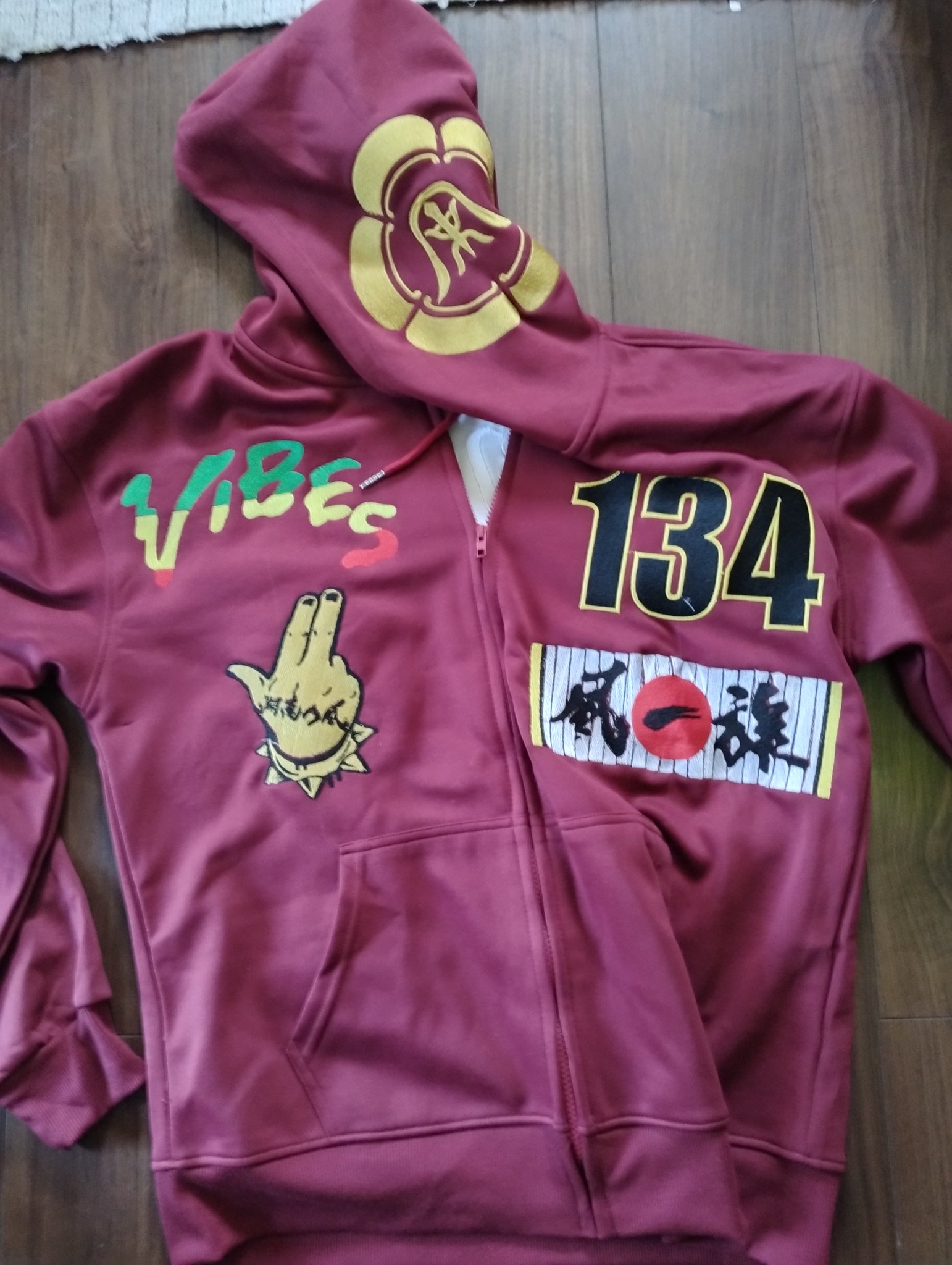 湘南乃風　刺繍　ニッカ　参戦服　ウエスト76 Amazon.co.jp: 湘南乃風(刺繍)参戦服ニッカ : おもちゃ
