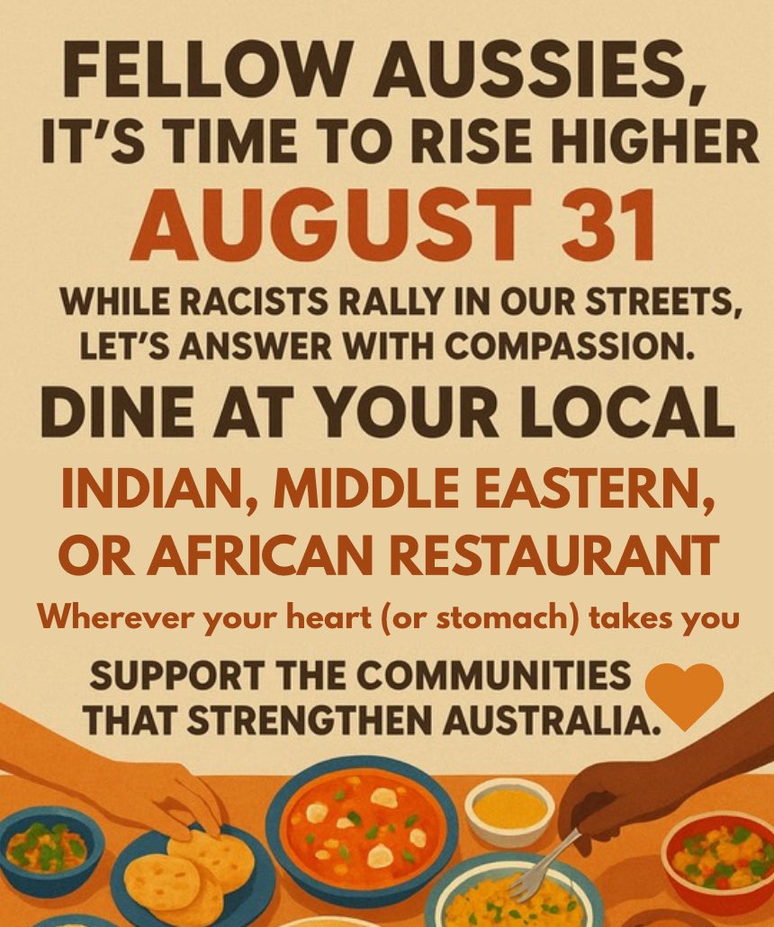 On August 31, racist rallies will take to the streets. 

But the communities they target, the ones who feed us, build for us, welcome us, and enrich our lives, will feel it most.

Here’s how you can help. 👇🏼
