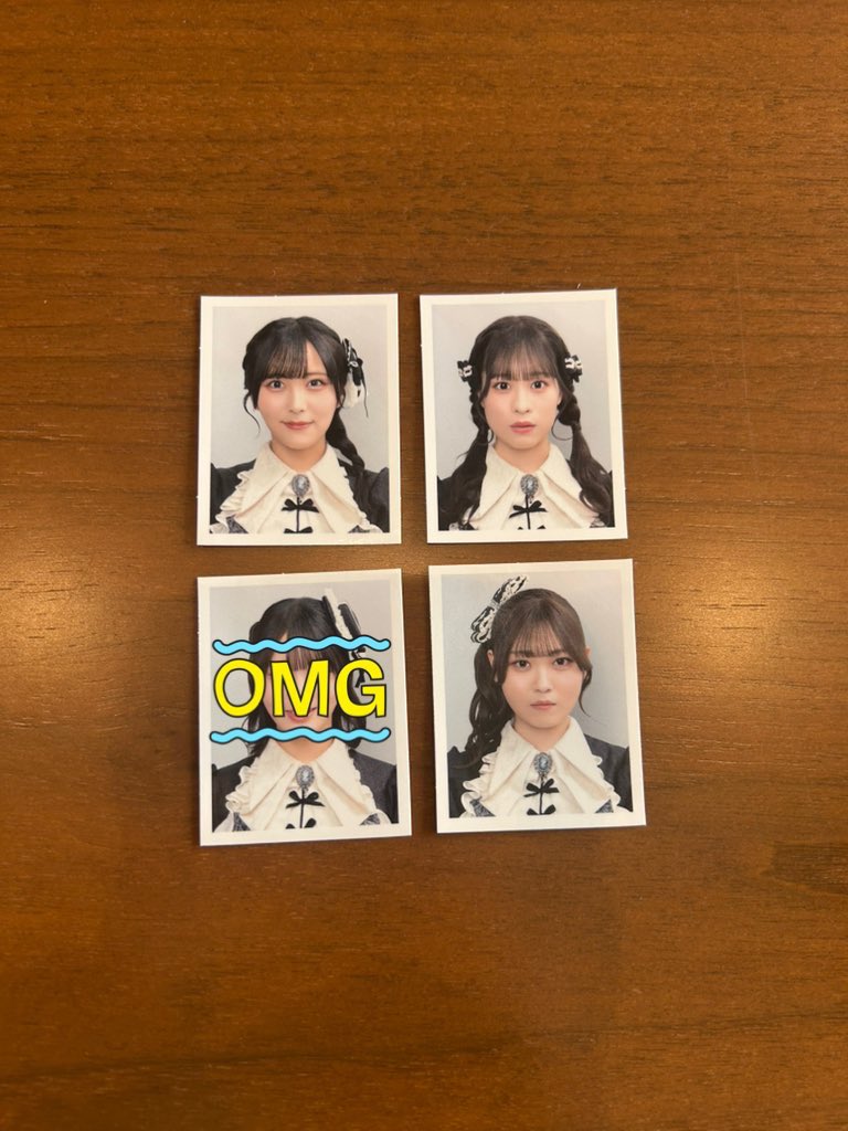 ≒JOY ニアジョイ　交換
譲)生写真　髙橋、大西、逢田、藤沢、市原、大信田
　　IDフォト　髙橋、逢田、小澤
求)生写真　山田
　　IDフォト　村山、山田(ポーズ以外)
本日会場にて交換希望です。
ご気軽にお声がけください。
#ニアジョイ 
#ニアジョイトレ