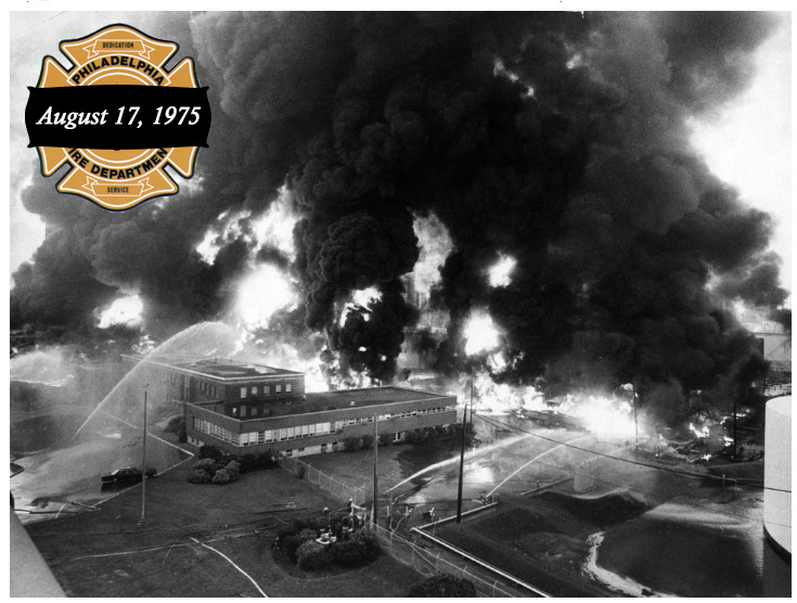 Massachusetts Department of Fire Services (@massdfs) on Twitter photo #OTD in 1975, 8 firefighters perished and more than a dozen were injured at the Gulf Oil Refinery Fire. #Remember <a href="/PhillyFireDept/">Philadelphia Fire</a> Lt. James Pouliot, FF John Andrews, FF Carroll Brenek, FF Ralph Campana, FF Robert Fisher, FF Hugh McIntyre, FF Roger Parker, & FF Joseph Wiley. #OTD in 1975, 8 firefighters perished and more than a dozen were injured at the Gulf Oil Refinery Fire. #Remember <a href="/PhillyFireDept/">Philadelphia Fire</a> Lt. James Pouliot, FF John Andrews, FF Carroll Brenek, FF Ralph Campana, FF Robert Fisher, FF Hugh McIntyre, FF Roger Parker, & FF Joseph Wiley.