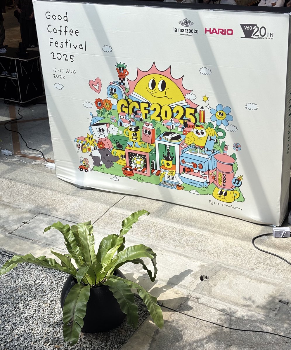 Just here to get caffeinated 🤎

📍Good Coffee Festival, The Campus Ampang