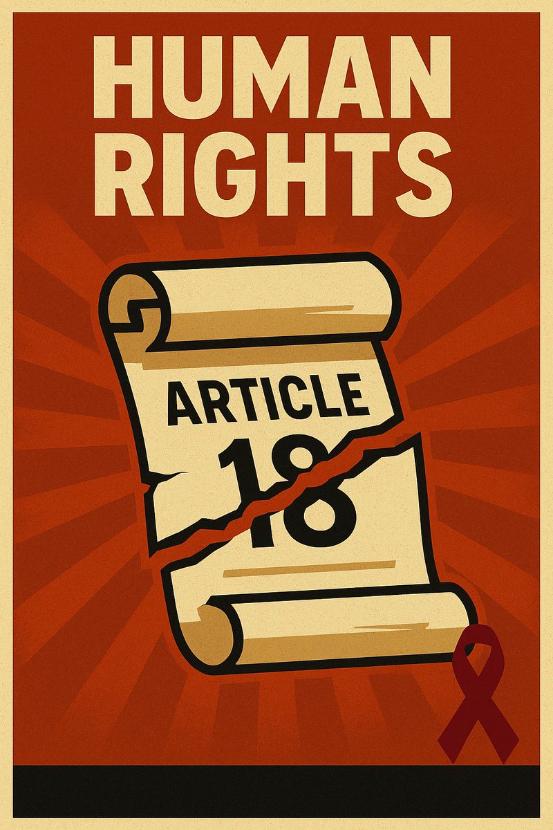 tabbymarie's tweet photo. Article 18: Freedom of thought, conscience, and religion. Cults dismantle them. #icam25 #cultawarenessmonth #cultawareness #cults #cultsurvivor #cultstory #ICAM2025 #humanrights #freedomofthought https://t.co/QGrjnVlSRW