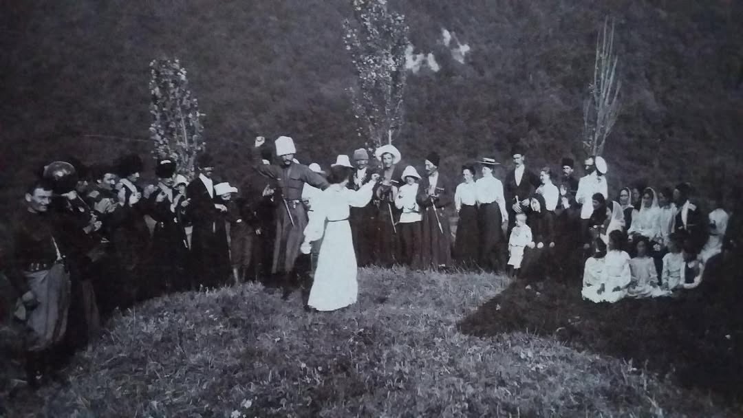 A wedding in the Sunshev (Suyunchev) Balkar family. Terek province, 1900s.