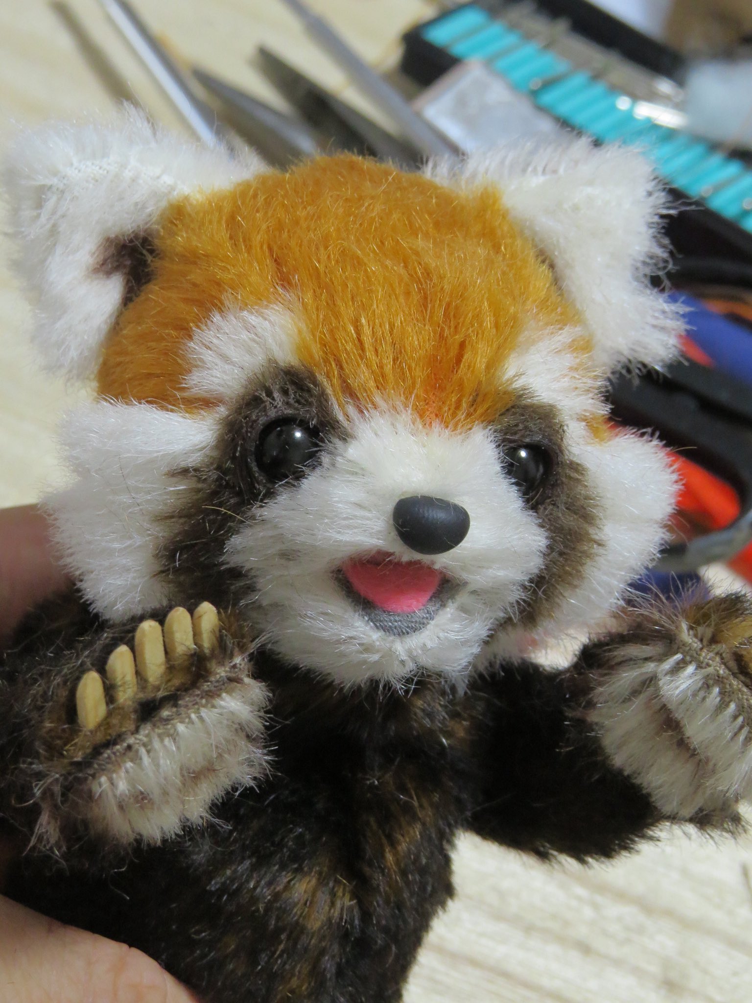 dotipottiレッサーパンダ テディベアアーティスト ゆーや🧸テディベアアーティスト🧸 on X: 