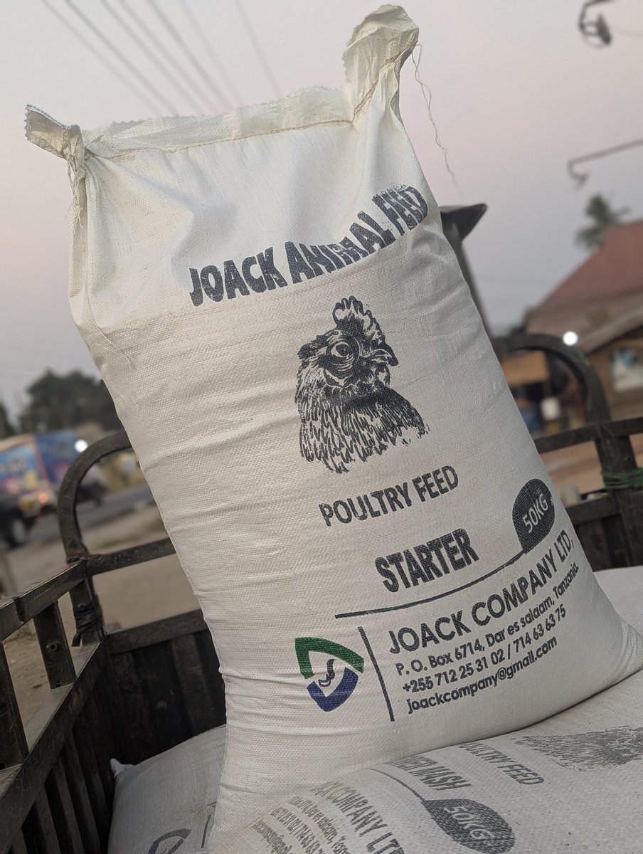joackcompany's tweet photo. ONGEZA UTAGAJI NA JOACK POULTRY FEED | CHAKULA BORA CHA KUKU MAYAI  | JOACK LAYERS MASH

AINA YA JOACK POULTRY FEED 
1. Layers Stater Mash.
2. Layers Grower Mash 
3. Layers Mash.

Call/Text/WhatsApp: +255 712 25 31 02 https://t.co/ryTqm2LfJR