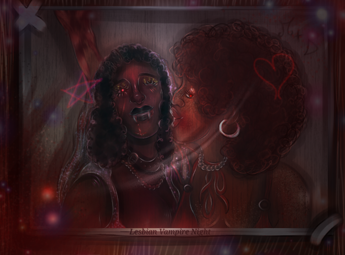 marauderboness's tweet photo. Lesbian Vampires marriage :3 - ☆ #DORMARY ☆
Horror mystery au in which a detective is after them and they end up eating him
☆ #dorcasmeadowes #marymcdonald #wlw #maraudersera #fanart ☆ https://t.co/QNBK3PYEec