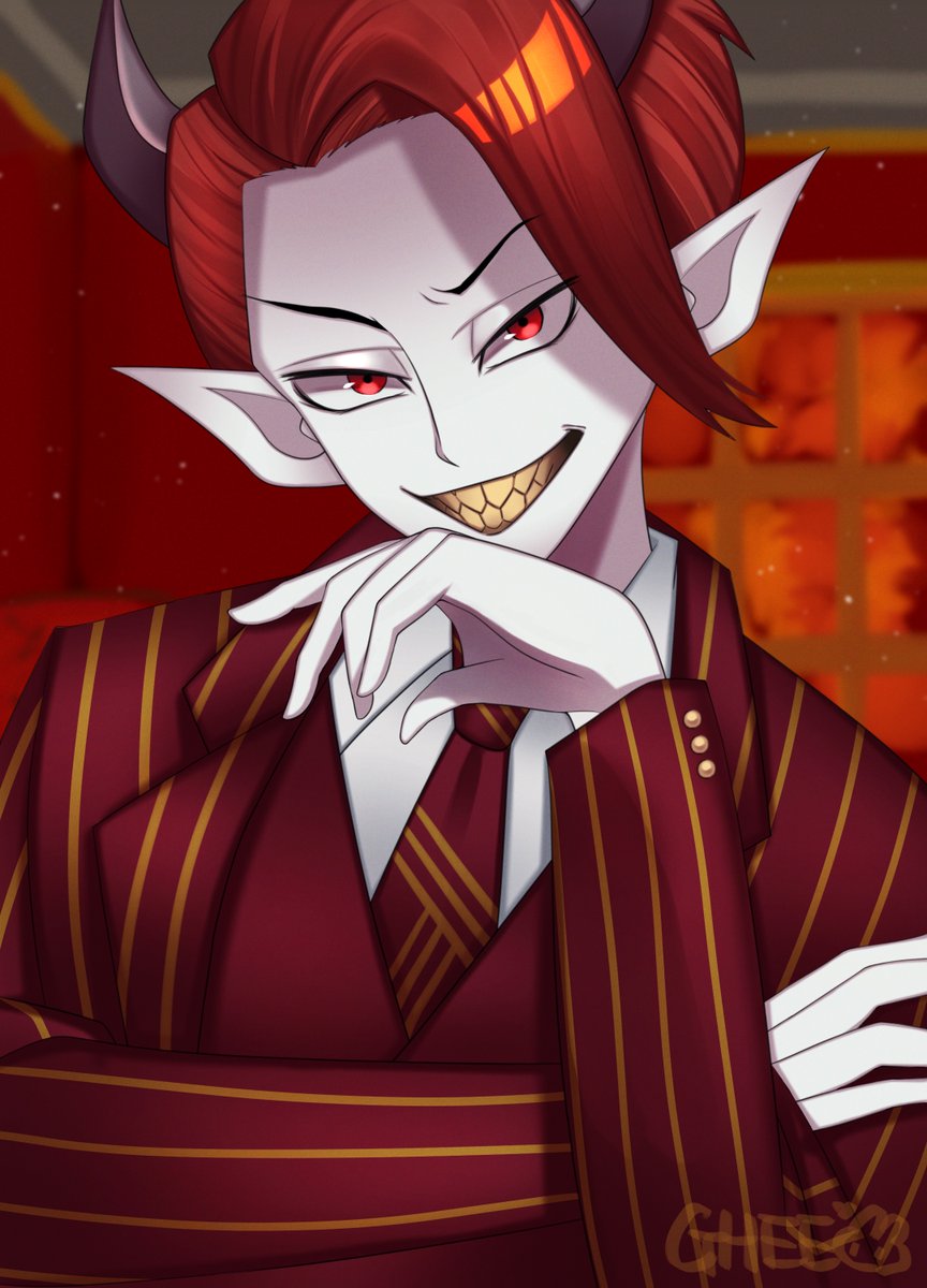 🎉A gift for art raffle winner, <a href="/DandyDemonVT/">Dandy Demon | Demon Vtuber 😈🍷</a> !
Hope you like it!

#DandyArt #Vtuber