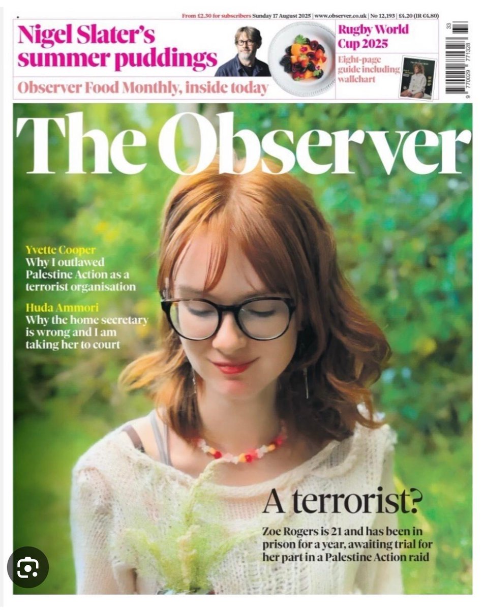 Clare Hinchcliffe (Rogers) (@subversivite) on Twitter photo I'm in tears seeing this - Zoe on the front cover of <a href="/ObserverUK/">The Observer</a> this morning
Huge thanks to <a href="/thejohnsimpson/">John Simpson</a> for telling her story
observer.co.uk/news/national/… I'm in tears seeing this - Zoe on the front cover of <a href="/ObserverUK/">The Observer</a> this morning
Huge thanks to <a href="/thejohnsimpson/">John Simpson</a> for telling her story
observer.co.uk/news/national/…