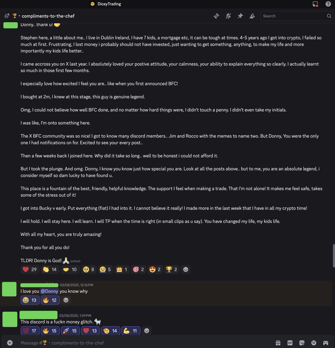 DonnyDicey's tweet image. Hey if you’re thinking about joining, get in before September starts.

I told you last time I posted this to get in before August and some magic happened since then.

Don&apos;t fade — there are some crucial recent video updates inside too.

This could be a big life changing decision…