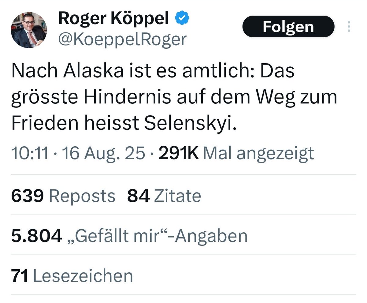 buetzerzunge's tweet photo. Das größte Hindernis für eine intelligente Welt ist der Putinfanboy #Koebbels https://t.co/UZ1zxkQ95s