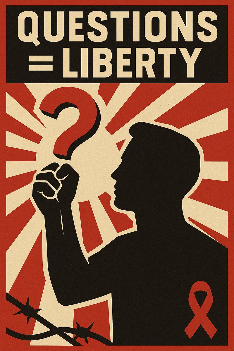 tabbymarie's tweet photo. Cults lock away critical thinking. Freedom = the right to question. #icam25 #cultawarenessmonth #cultawareness #cults #cultsurvivor #cultstory #ICAM2025 #askquestions #freetoask #questioneverything #questionleaders https://t.co/1j8C88nLHv