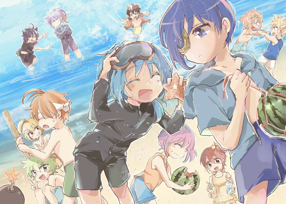 ※擬　ヘルパーの夏休み🌊