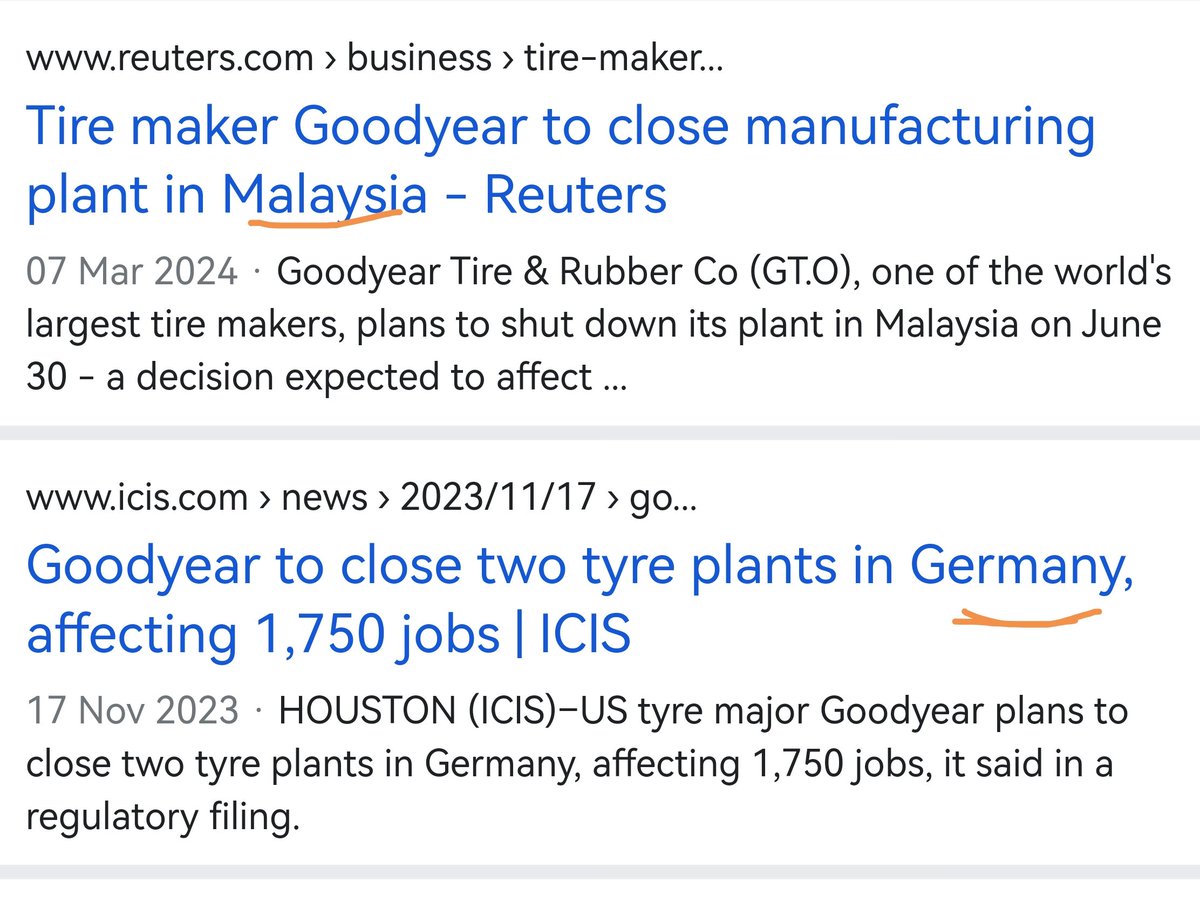 You're very consistent in displaying disdain for 🇿🇦. You're even manufacturing a false narrative of doom &amp; gloom. Goodyear closed plants in France, Germany, Malaysia etc. The company is restructuring globally. On the contrary, new investments are pouring into the 🇿🇦 economy. In