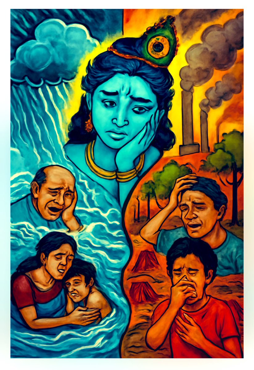 gurdarsh's tweet photo. Even God is sad with climate change caused calamities..

“When fragile mountains cry, it’s a warning—protect nature before silence becomes our legacy.” https://t.co/MwlMP00XrI