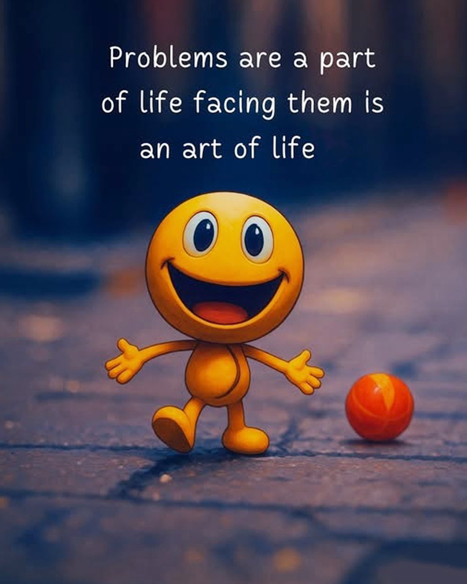charlivlb's tweet photo. Problems Are A Part Of Life, Facing Them Is An Art Of Life...!
#quote #quotes #quotesoftheday #life #lifeproblem #problem #art #artoflife #emoji #emojipoll https://t.co/JblDwh2lk8