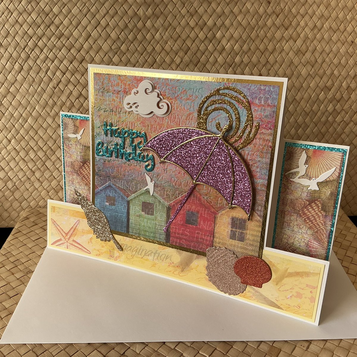 cardsallacarta's tweet photo. There’s still time 🌤️🏖️

Beach Huts Birthday Card, Sunseeker Design, Beach Umbrella, Su by AllaCartaCards 
 https://t.co/44X5WovRmm 

#UKGiftHour #shopindie #sundayvibes #mhhsbd #handmadeinuk #sunseekers https://t.co/dPELSADZ5v