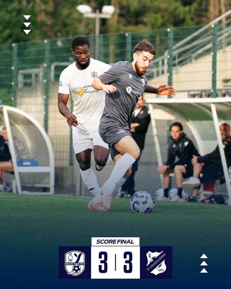 Après un match très animé, score final de 3-3 entre le MYF et le <a href="/FC_Chamalieres/">FC Chamalières</a> !

Place au championnat désormais avec un déplacement à Romorantin samedi prochain !