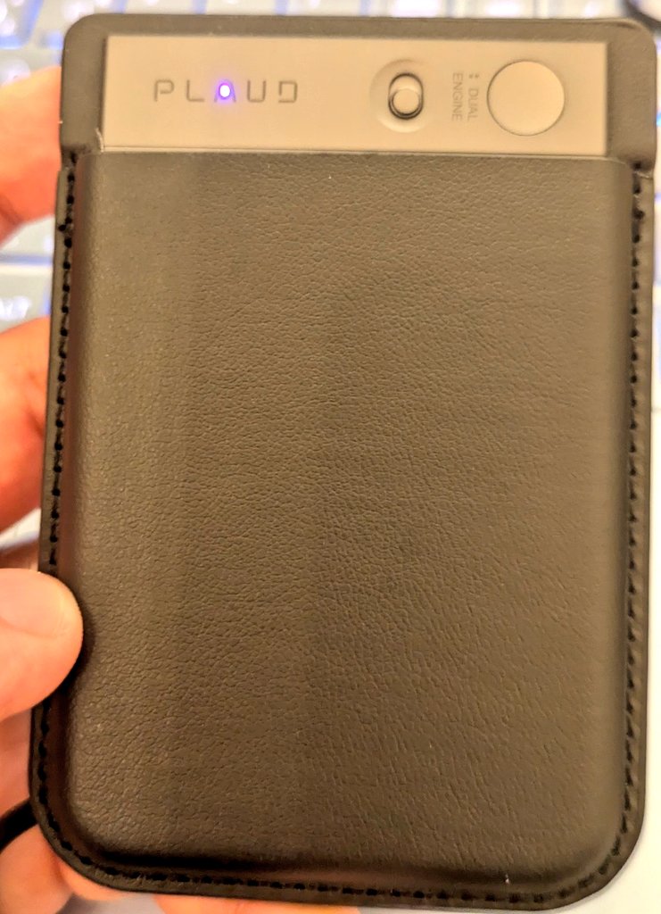 hiroame_12's tweet image. ボイスレコーダー

ヤマダ電機で買ってきた。
#PLAUDNOTE

相続、病状説明、言った言わないで揉めそうなので、転ばぬ先の杖です。

ちゃっちゃか議事録送るよ〜。

クソデカため息😭