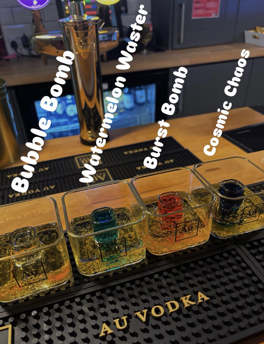 Our AU Cocktails and Bombs are here 🧊✨

Bar is open today as the Women take on Swansea U21s in a pre season friendly game kicking off at 12⚽️
