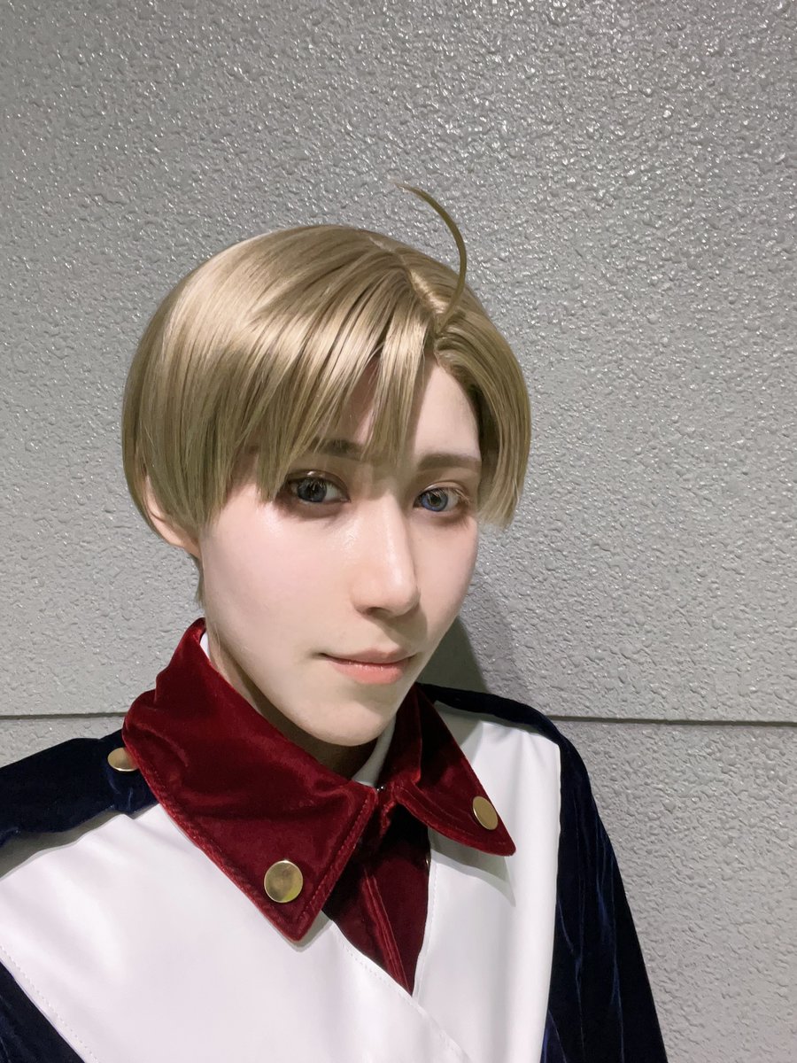 お話し頂いた方ありがとうございました😊
独i立衣装のアルフレッドでおりました！！

#GOODCOMICCITY31