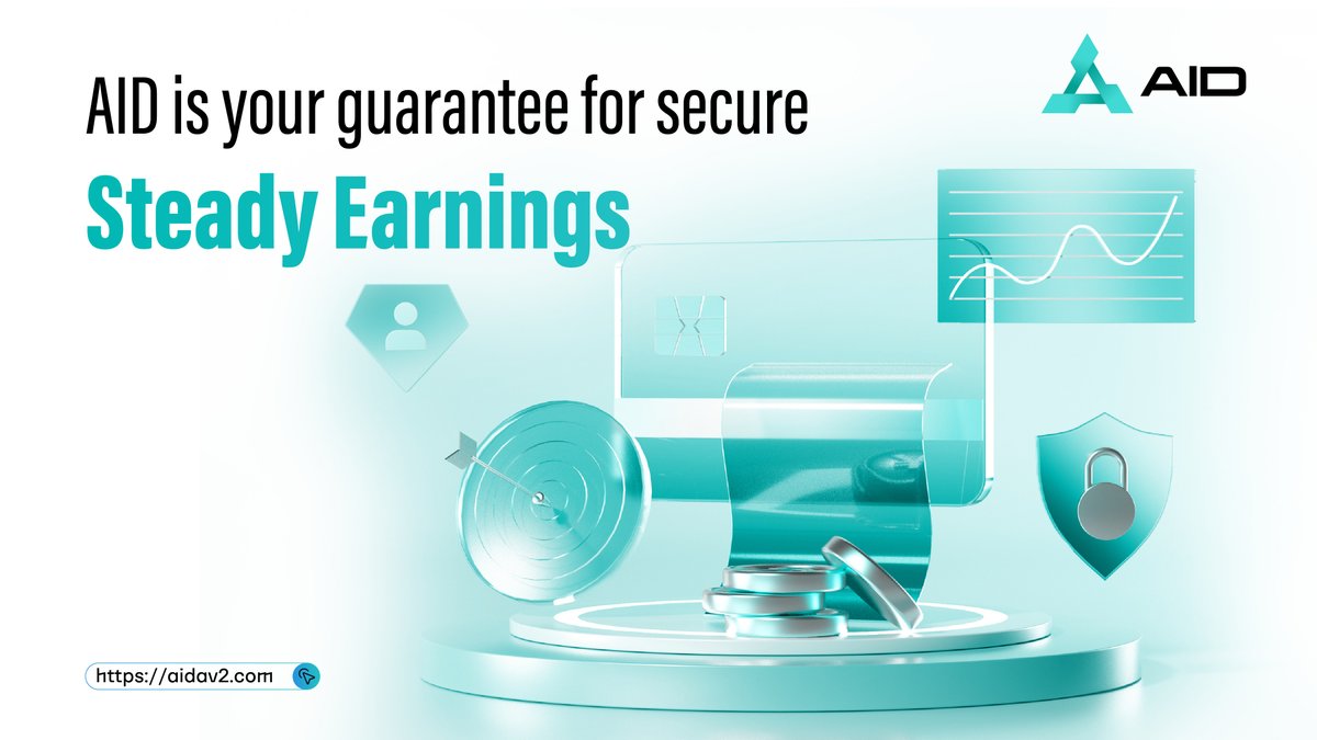 AIDAv2 (@aidav2_official) on Twitter photo ๐ Secure your wealth
๐ Enjoy steady earnings with AIDโs powerful AI engine
๐ค Smart, safe, and stable investing starts here
๐ aidav2.com
#AID #DeFi #AI #Crypto #Blockchain #SmartInvesting #PassiveIncome ๐ Secure your wealth
๐ Enjoy steady earnings with AIDโs powerful AI engine
๐ค Smart, safe, and stable investing starts here
๐ aidav2.com
#AID #DeFi #AI #Crypto #Blockchain #SmartInvesting #PassiveIncome