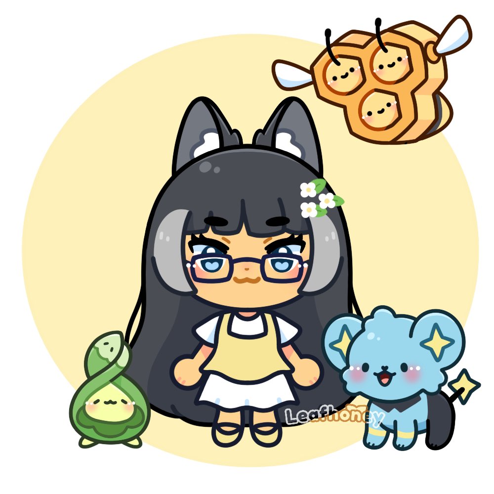 opening YCH pkmn chibis (˶ᵔ ᵕ ᵔ˶)

$35 for chibi + pokémon/creature!

✿•*`¨*`•.¸✯✿•*`¨*`•.¸✯✿•*`¨*`•.¸✯

#ychcommission #ych #pokemoncommission #vgencommission #vgen