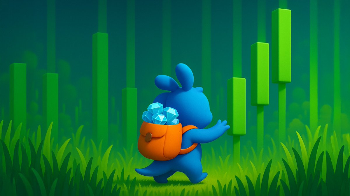 Touching grass, carrying gems. Great weekend🤠