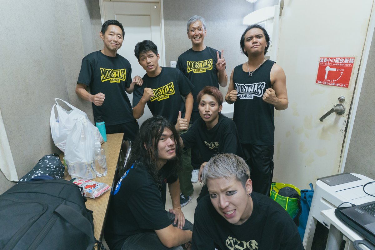 【THANKYOU】

2025.08.16(土)
盛岡 CLUBCHANGE WAVE

KESEN ROCK FESTIVAL <a href="/KESEN_ROCK_FES/">KESEN ROCK FES 公式</a> でお世話になったセキュリティチームと！

<a href="/mobstyles_staff/">MOBSTYLES_official</a> 

📸 <a href="/bunta89/">endorfishぶん太</a>