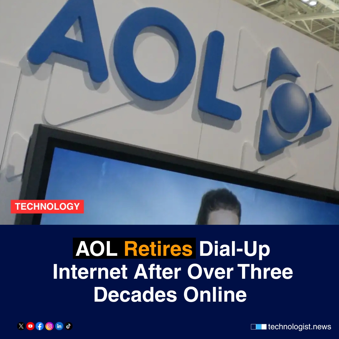 TheTechnol75717's tweet image. AOL, once synonymous with the early internet experience and famous for its “You’ve got mail!” catchphrase, is closing the book on its dial-up internet service after 34 years. 

👉 Read the full story here: technologist.news/aol-retires-di…

#TheTechnologist #AOLDialUp #InternetHistory