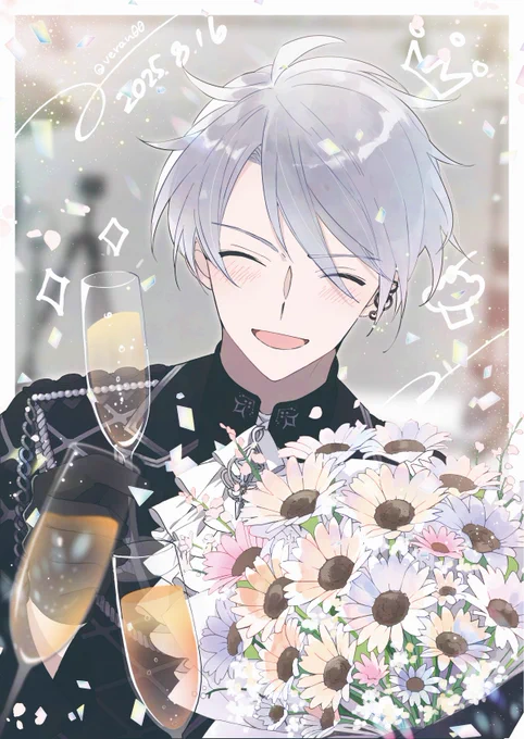 楽、お誕生日おめでとう! 真夏の日差しみたいな楽が大好きだーーー #八乙女楽生誕祭2025