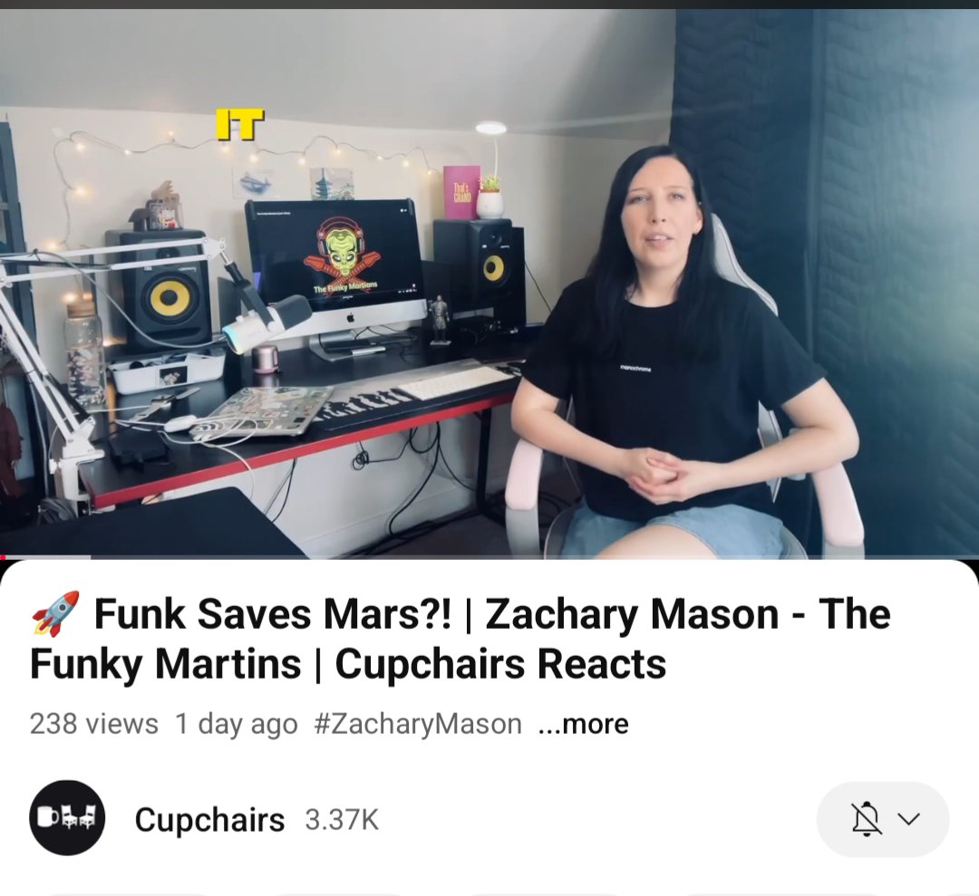 ZacharyMMusic's tweet photo. A full length listen and in-depth review of Cupchairs has been published on YouTube!
I've even regained eight years of my life! ๐ ๐ (Being 28, not 20! ๐)
Link: https://t.co/V3pNPqAENj
@Cupchairs ๐
#cupchairs #kateglock #musicreview #newmusic #musicnews #psychedelicmusic #rock #musicopinions