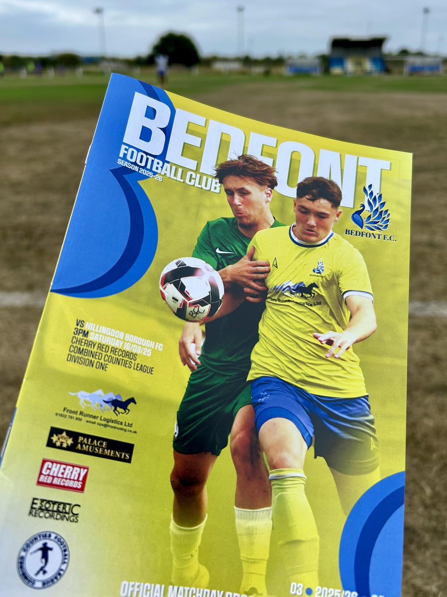 Loving the fresh look of the currrent programme from <a href="/FootiePrint/">FootiePrint ⚽️</a> <a href="/BedfontFC/">Bedfont FC</a> <a href="/NonLeagueCrowd/">Non League Crowds</a> #NonLeague #nonleaguefootball