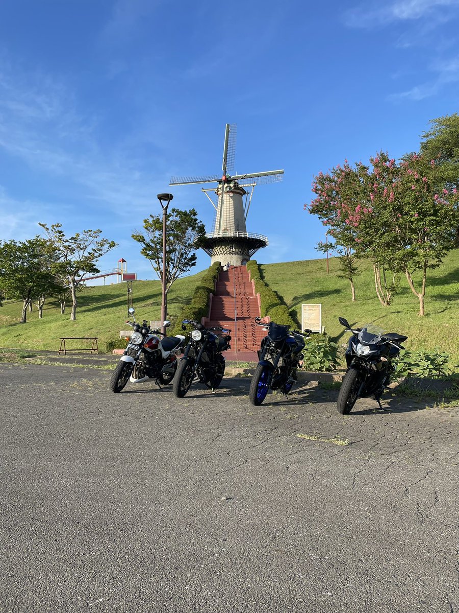 昨日のツーリング楽しかった〜！🏍優しいお兄さん達見つけてナンパして急遽マスツー！？！めっちゃ楽しかった！！💭

 #バイク好きと繋がりたい  #バイク男子   #ツーリング   #バイク乗りと繋がりたい  #バイクのある風景 #東北  #宮城ツーリング