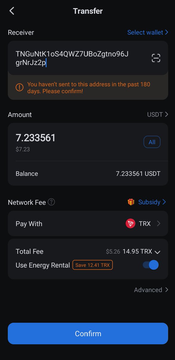 Bode (@bode1429534) on Twitter photo 🚀 Just explored TRON gas payment methods via <a href="/TokenPocket_TP/">TokenPocket</a> – love the flexibility with USDT, USDD & USD1! Super easy and seamless transfer experience. 💸💯
🔁 #StablecoinWallet #TronWallet
<a href="/trondao/">TRON DAO</a> <a href="/usddio/">USDD 2.0: Sustainable Yield by Smart Allocator🌱</a> <a href="/Tether_to/">Tether</a> 😊 🚀 Just explored TRON gas payment methods via <a href="/TokenPocket_TP/">TokenPocket</a> – love the flexibility with USDT, USDD & USD1! Super easy and seamless transfer experience. 💸💯
🔁 #StablecoinWallet #TronWallet
<a href="/trondao/">TRON DAO</a> <a href="/usddio/">USDD 2.0: Sustainable Yield by Smart Allocator🌱</a> <a href="/Tether_to/">Tether</a> 😊