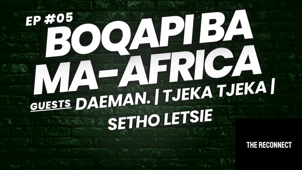 phalali_t_j's tweet photo. Episode out on YouTube: https://t.co/omNHU3gu2x

The Reconnect, under Boqapi ba Ma-Africa, was live at KOBO FEVER, where we had the pleasure of interviewing Daeman., Tjeka Tjeka Lekhaba Thakeli  , and Setho Letsie ( The Blanket Presentation Home ) . https://t.co/1ib47NLqce